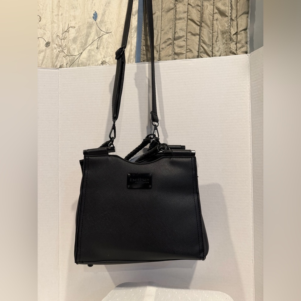 Bebe Elegant Black Shoulder Bag